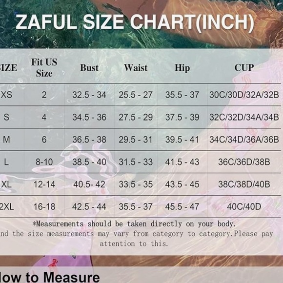 ZAFUL Bandeau Ribbed Lace Up Wave Hi Cut Bikini Size NWT - Picture 4 of 14